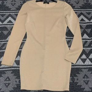 Gold BodyCon Dress